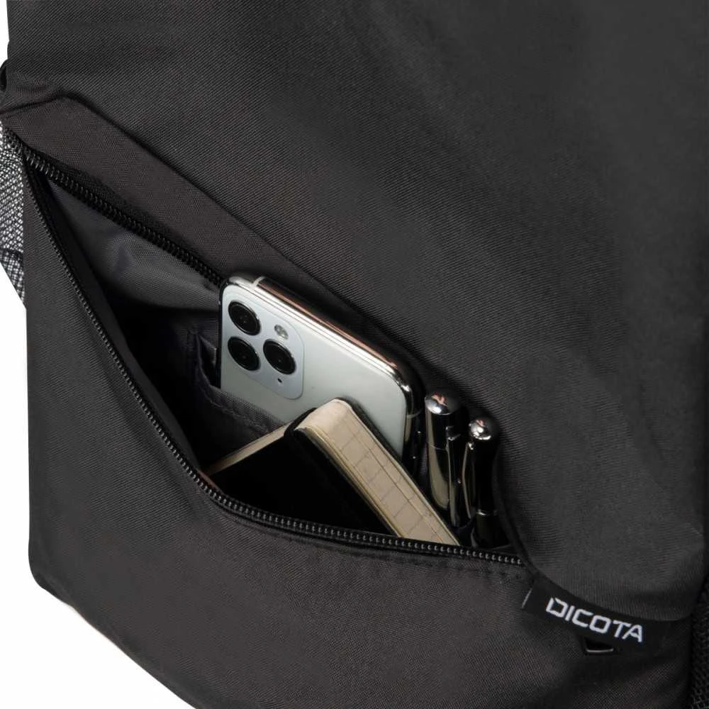 DICOTA D32085-RPET Minkšto nešiojamojo kompiuterio kuprinė ONE 13-16' poliesteris, PET Juodas
