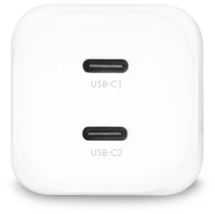 Dicota Galių įkroviklis 100 W 2xUSB-C baltas
