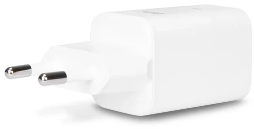 Dicota Gan 65W įkroviklis 2xUSB-C baltas