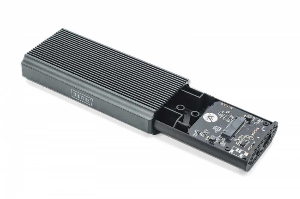 „Digitus DA-71158“ kietojo disko korpusas SSD korpusas pilkas m.2