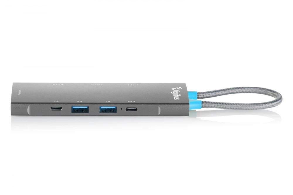 Stacja/replikator Digitus USB-C Docking Station, 8-Port, HDMI, USB, PD (DA-70920)
