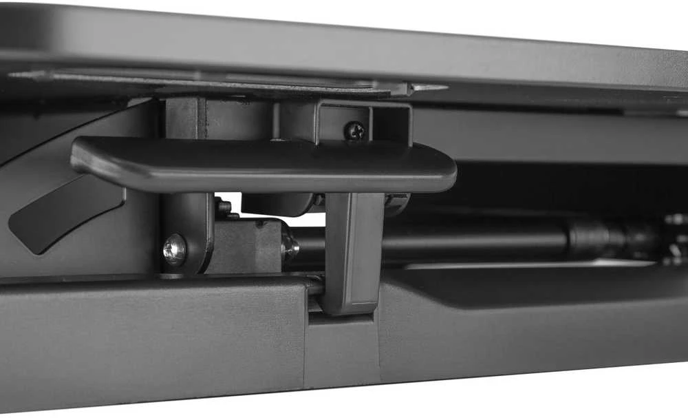 Digitus Ergonominis antstalis stalviršiui, darbinis paviršius: 950x615x106-460 mm, reguliuojamas, juodas