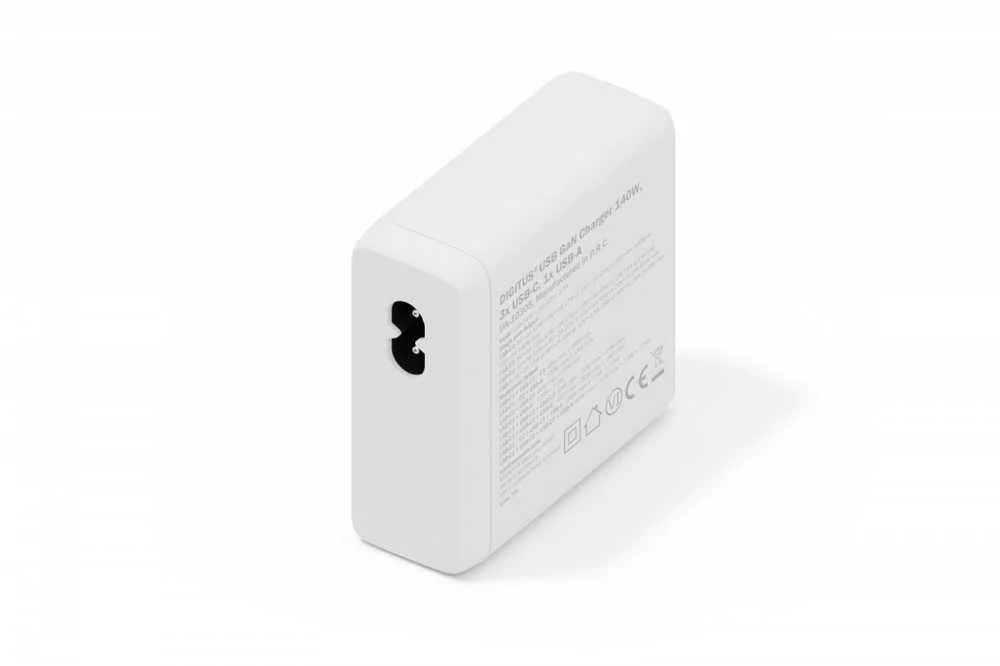 „Digitus“ | USB GaN įkroviklis 140 W, 3 x USB-C, 1 x USB-A | DA-10305