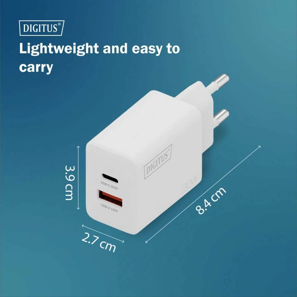 Digitus | Baterija charger, 30W | DA-10301
