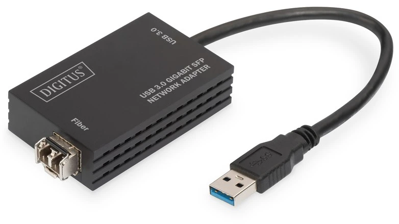 Digitus adapter sieciowy usb 3.0 gigabit sfp