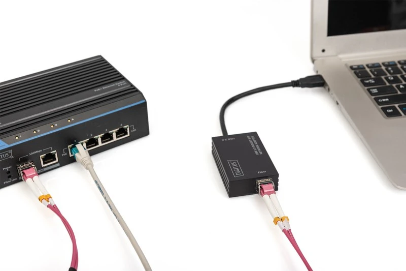 Digitus adapter sieciowy usb 3.0 gigabit sfp