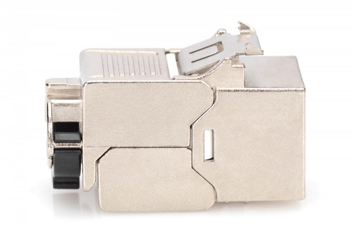 Digitus Keystone modulis rj45 (8p8c) kat. 8.1 stp, ekranuotas, be įrankių, plieno