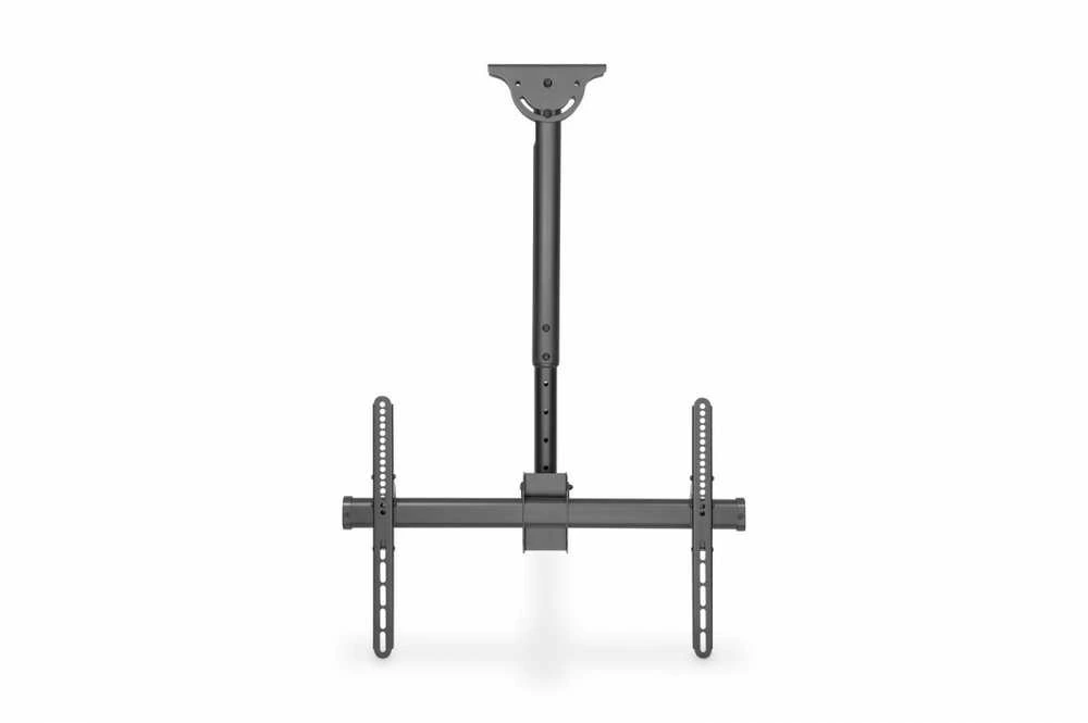 Digitus TV lubų laikiklis 37-70 colių 50kg, su teleskopiniu reguliavimu 560-910mm juodas