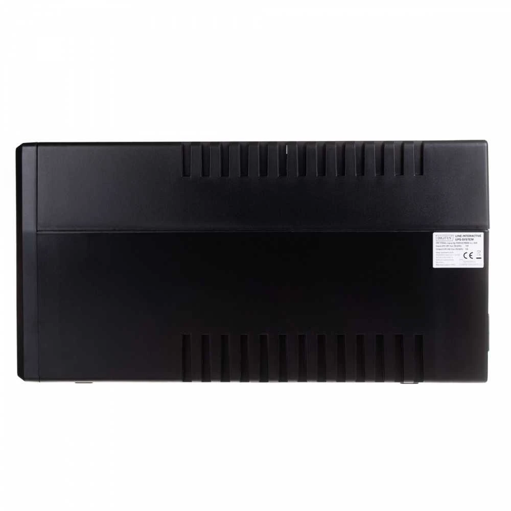 Digitus Nepertraukiamo maitinimo šaltinis UPS, linijinis interaktyvus, LED, 1500VA/900W, 2x12V/9Ah, AVR, 4xschuko, USB, RS232, RJ45