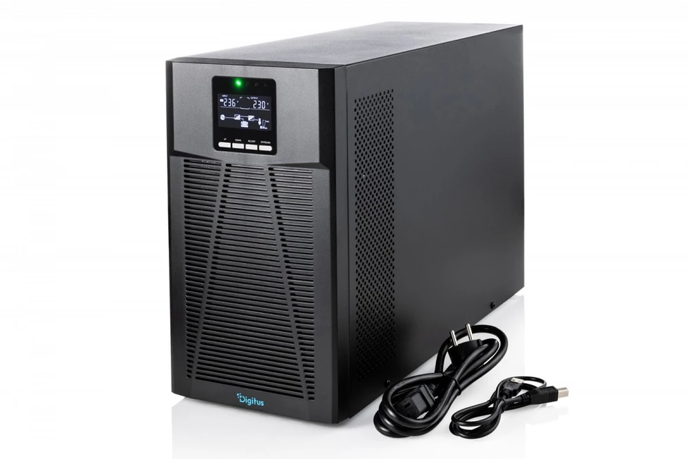 Digitus sistemos ups online, typ wieżowy, 3000 va / 3000 w