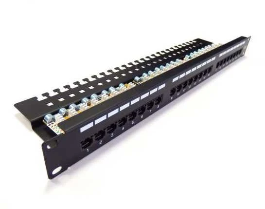 Digitus Patch skydelis 19 "24 prievadai, CAT6, U / UTP, 1U