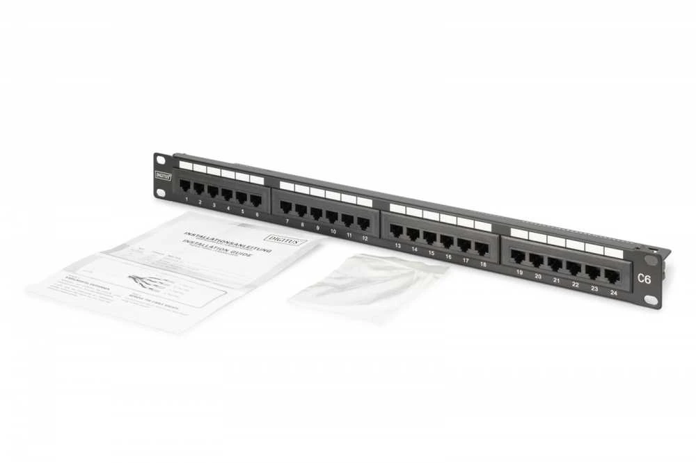 Digitus DN-91624U-CR komutacinė panelė 1U