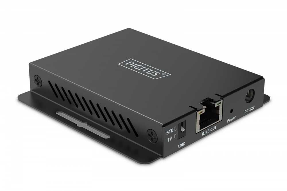 Digitus Przedłużacz/extender hdmi 4k120hz 40m po skrętce hdcp 2.3 ir edid (komplektas)