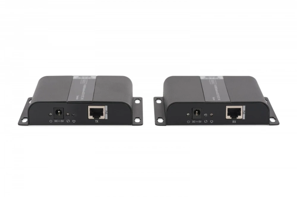 Digitus Przedłużacz (extender) hdmi ip/cat.5/6/7 120m 4k poe hdcp 1.4 ir audio (komplektas)