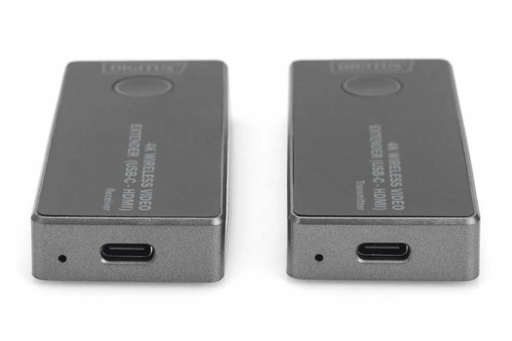 Digitus USB-C į HDMI belaidį prailginimo kabelį, 30 m, UHD 4K 30Hz garsą (komplektas)