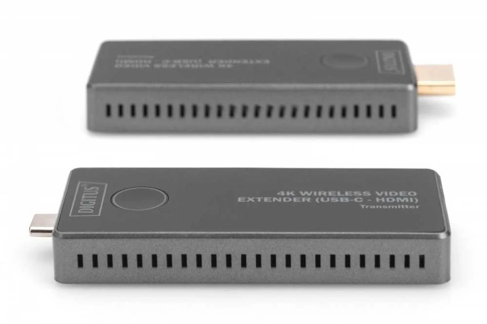Digitus USB-C į HDMI belaidį prailginimo kabelį, 30 m, UHD 4K 30Hz garsą (komplektas)