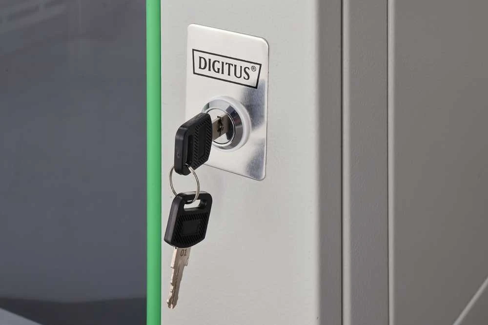 Digitus DN-37102 lentyna 7U Sieninis stovas Šviesiai Žalia