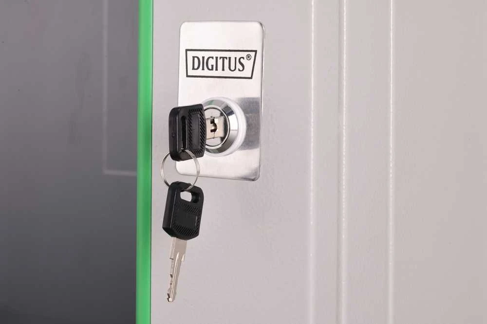 Digitus DN-37104 lentyna 9U Sieninis stovas Šviesiai Žalia