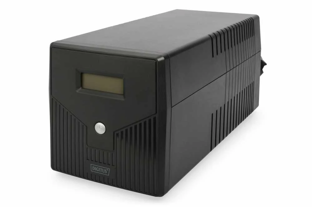 Assmann Electronic DIGITUS Line-Interactive UPS 1000VA/600W 12V/7Ah x2 baterija 4x CEE 7/7 AVR USB RS232 RJ11/RJ45 LCD ekranas