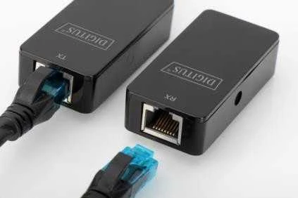 Digitus USB 2.0 didelės spartos prailginimo kabelis per susuktą porą cat.5e/6 utp iki 50 m