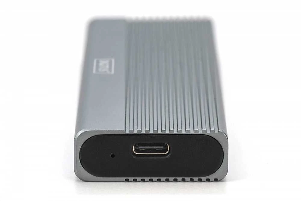 Digitus USB 3.1 tipo c korpusas m.2 sata 6gbps ssd diskui, aliuminis, be įrankių