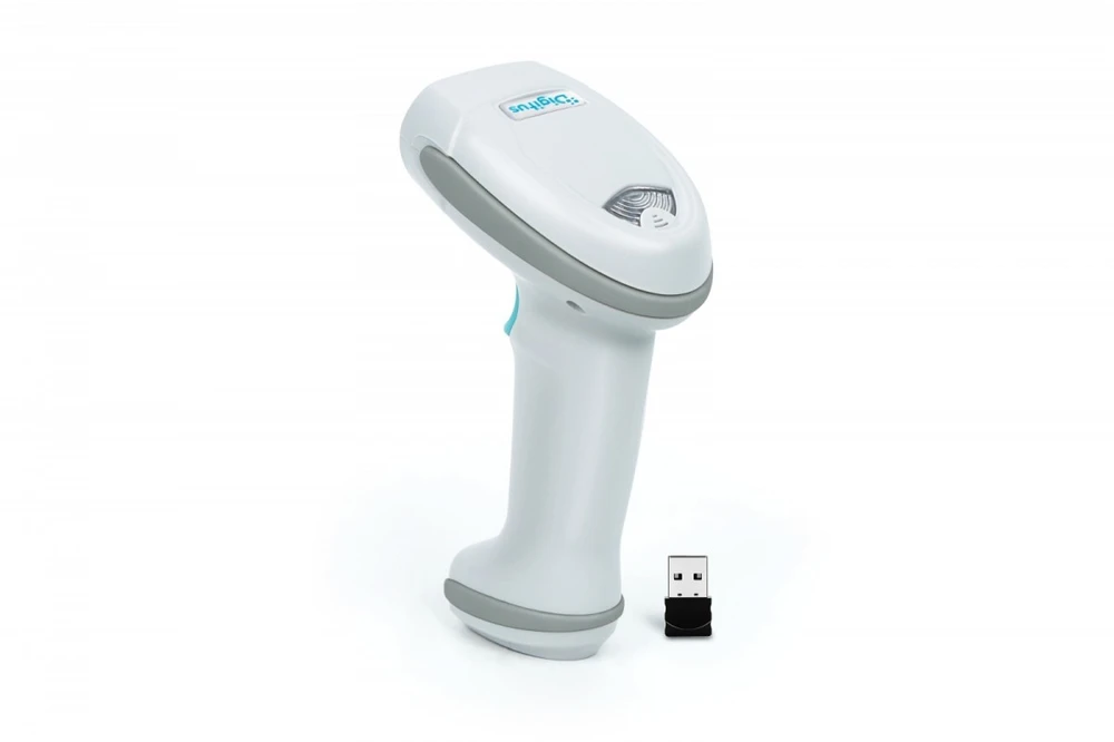 Spausdintuvas Digitus Zaawansowany czytnik kodów kreskowych belaidis USB-RJ45 2m, 1D/2D 2m/s, IP52, stojak w zestawie