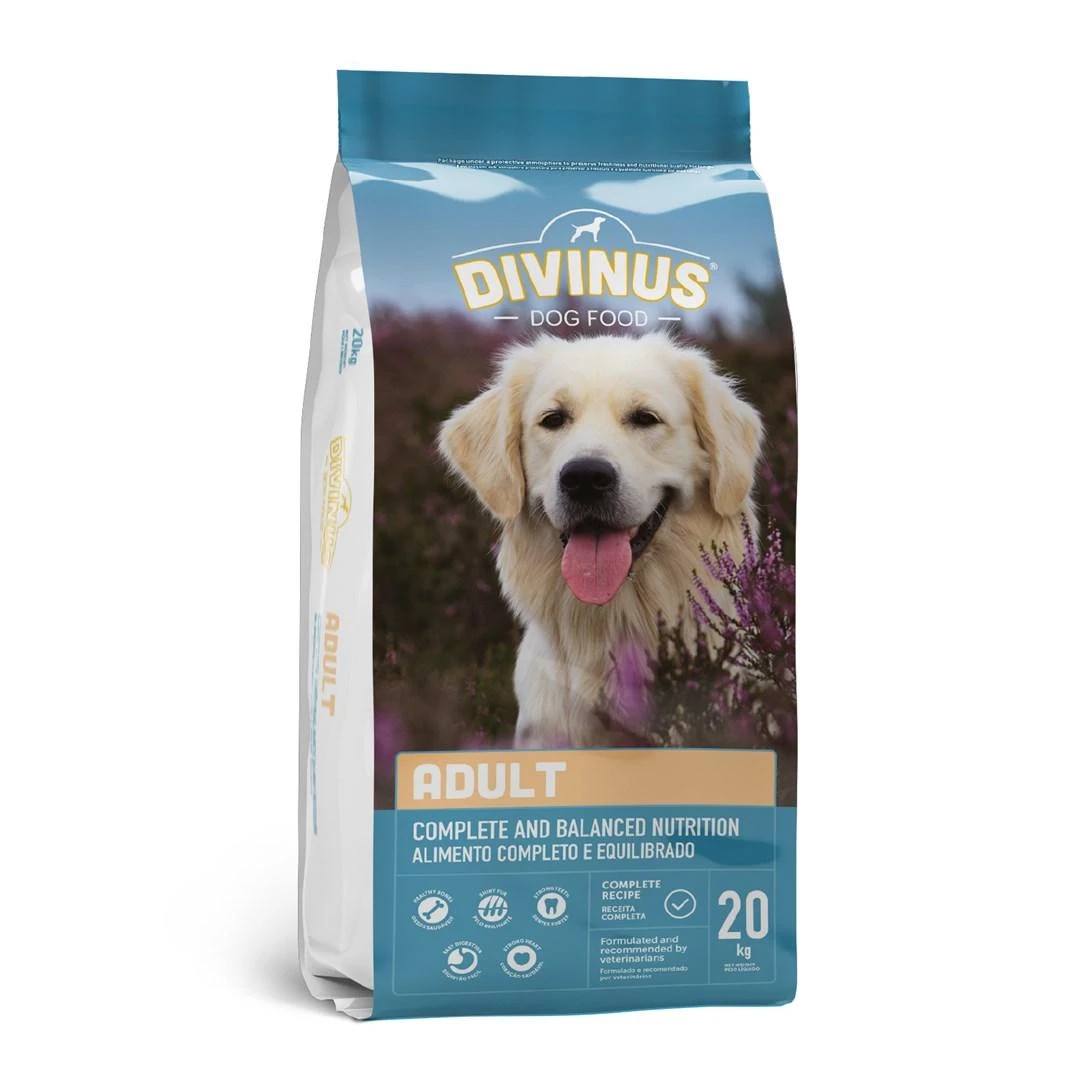 Sausas Šunų Maistas - DIVINUS Suaugusių, 20 Kg