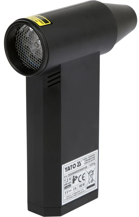 YATO MINI TURBO PŪSTUVAS 135000 APS./MIN.