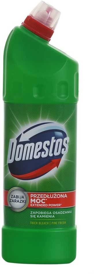 Tualeto Valiklis - Domestos Pušis 1L Pakuotė po 12
