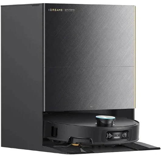 Dulkių siurblys-robotas Dreame X60 Ultra Complete, juodos spalvos