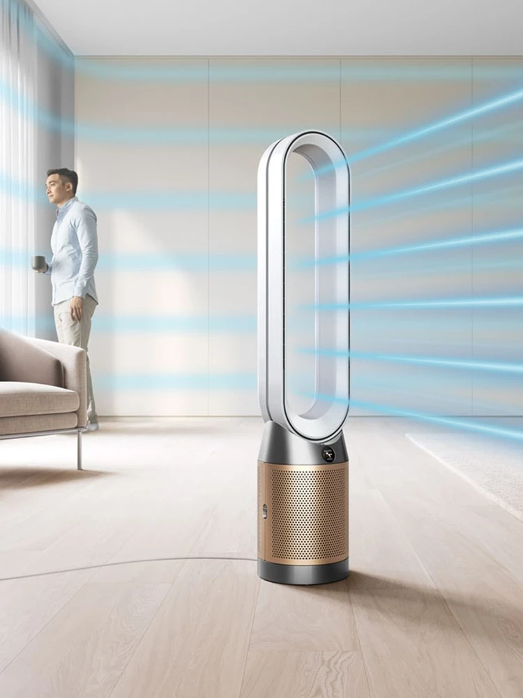 Oro valytuvas Dyson Purifier Cool TP12, Baltos ir aukso spalvos
