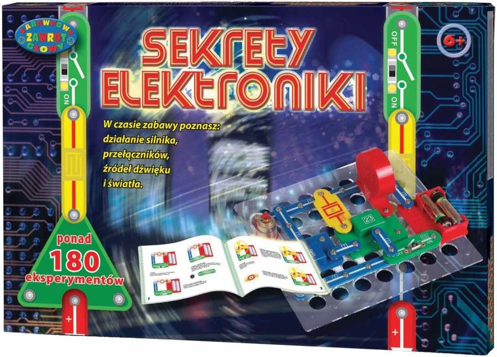 Mokomasis rinkinys – Elektronikos paslaptys – daugiau nei 180 eksperimentų – Dromader 85955