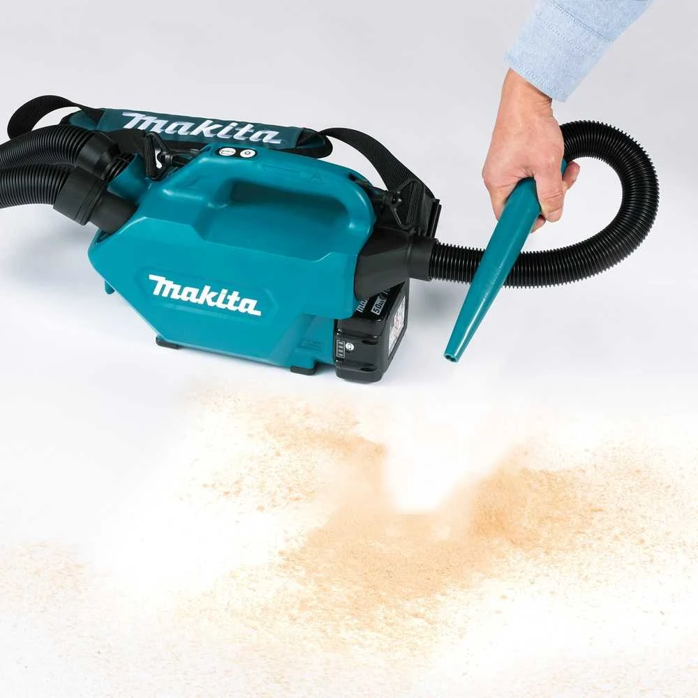 Makita DCL184Z Akumuliatorinis dulkių siurblys 18 V Li-ion, Be akumuliatorių ir kroviklio!