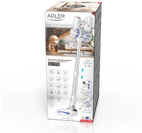 ADLER AD 7079 belaidis vertikalus dulkių siurblys