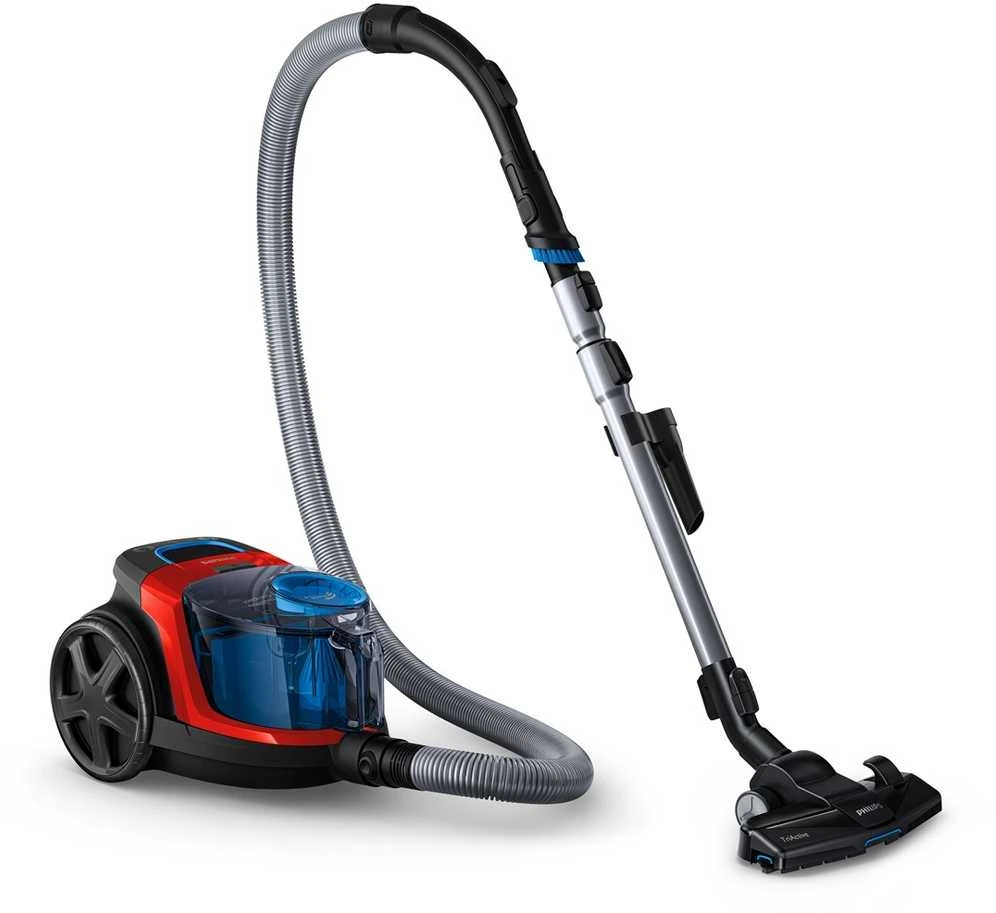 Dulkių siurblys be maišelio philips fc9330/09 (650w; spalva juoda, spalva raudona)