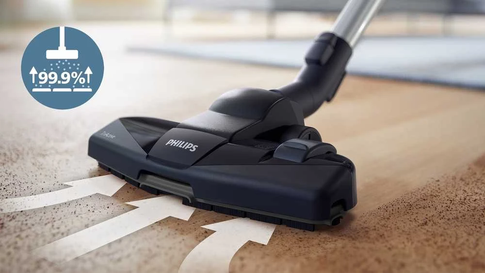 Dulkių siurblys be maišelio philips fc9330/09 (650w; spalva juoda, spalva raudona)