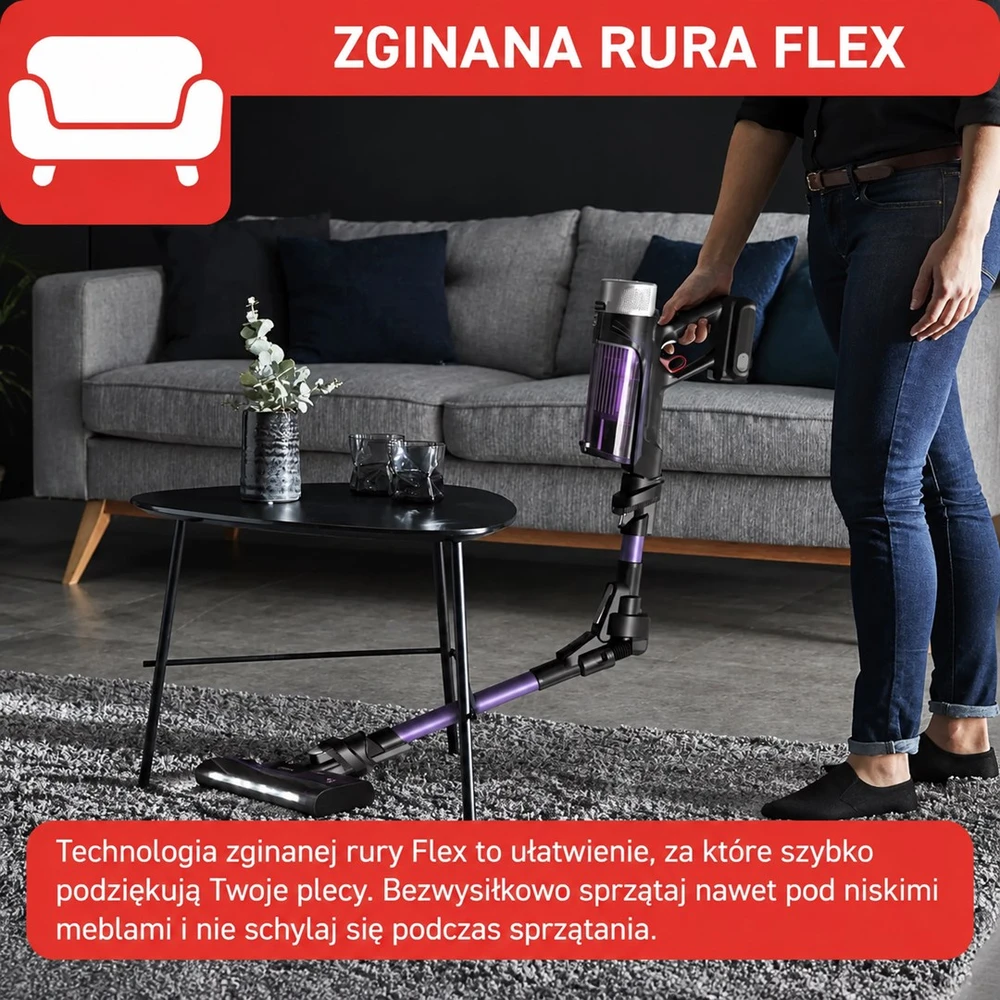 Belaidis dulkių siurblys Tefal X-Force Flex 9.60 Allergy (TY2039WO)