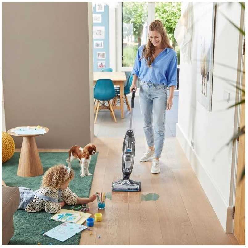 Plaunantis siurblys - šluota Bissell  CrossWave C6 Cordless Select