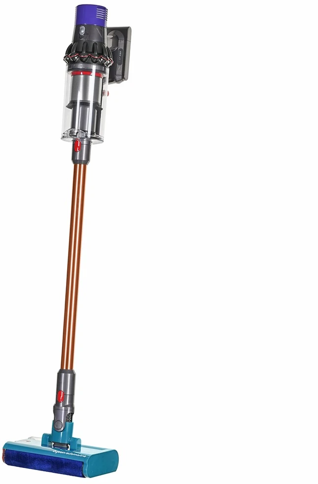 Dyson V10 Submarine 2-in-1 Laidinė Dulkių Siurblys Baterijomis Sausas & Šlapias Be Maišelio 0.76 L Varis, Pilkas