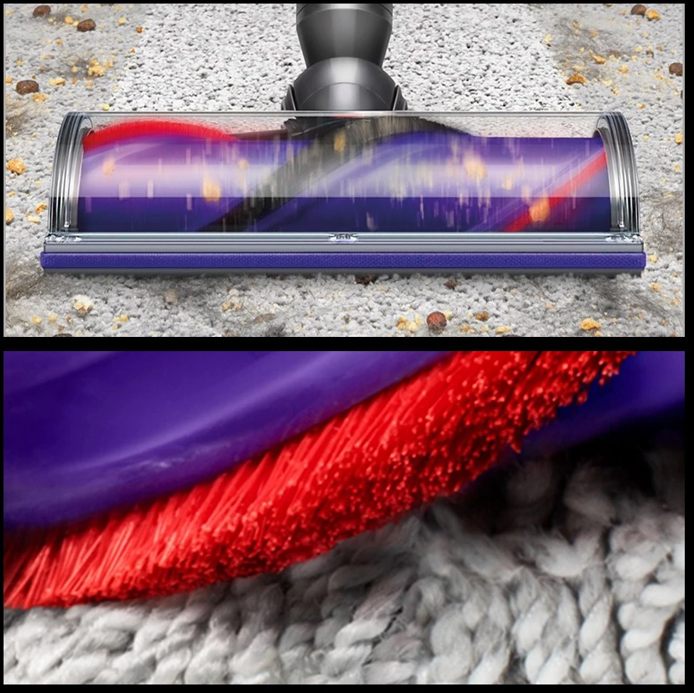 Dyson V10 Submarine 2-in-1 Laidinė Dulkių Siurblys Baterijomis Sausas & Šlapias Be Maišelio 0.76 L Varis, Pilkas