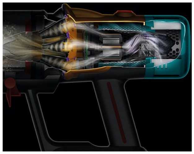 Dulkių siurblys drėgnam ir sausam valymui Dyson V12s Detect Slim Submarine™