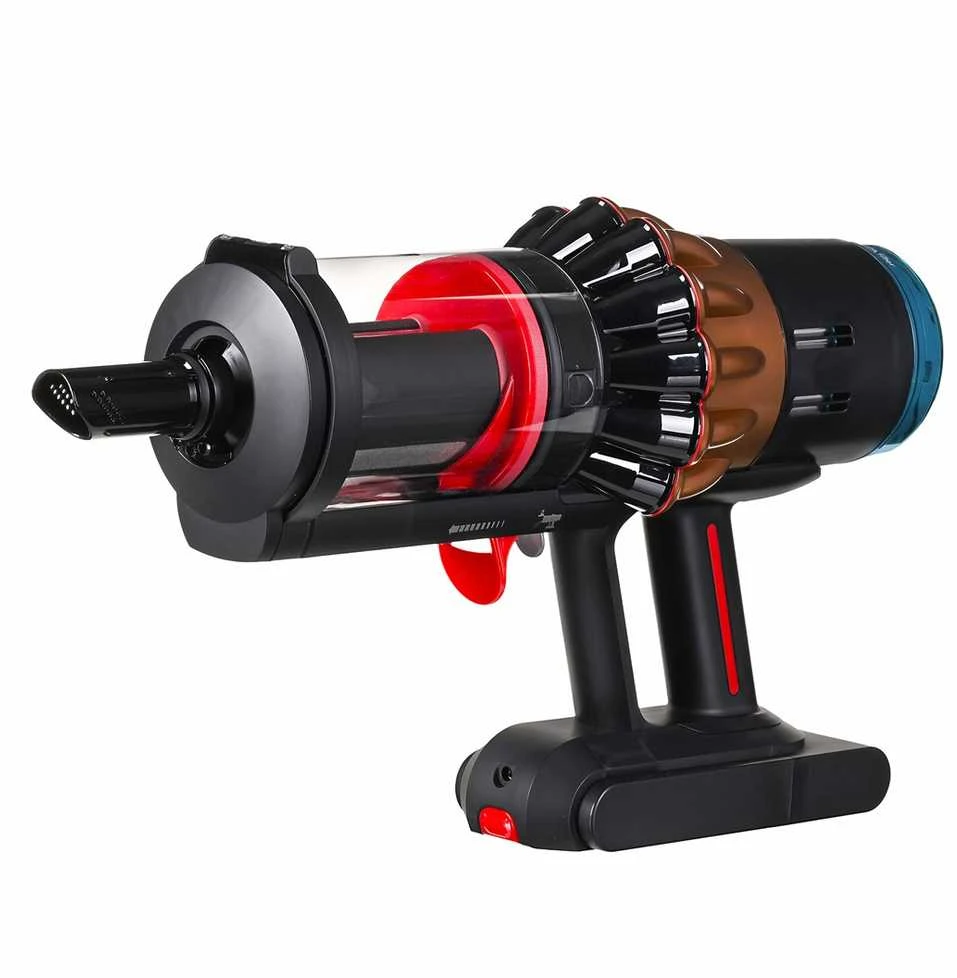 Drėgno ir sauso valymo belaidis dulkių siurblys Dyson „V16 Piston Animal Submarine“, vario/juodos matinės spalvos