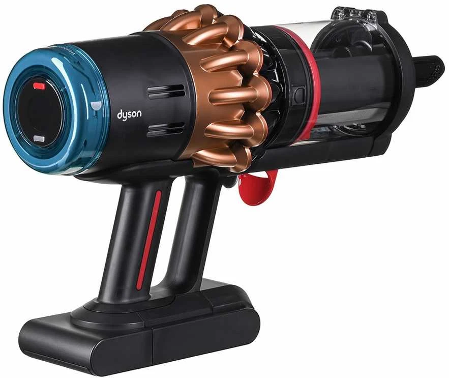 Drėgno ir sauso valymo belaidis dulkių siurblys Dyson „V16 Piston Animal Submarine“, vario/juodos matinės spalvos