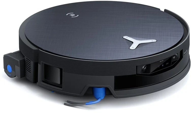 Dulkių siurblys-robotas ECOVACS DEEBOT X12 OmniCyclone, Juodas