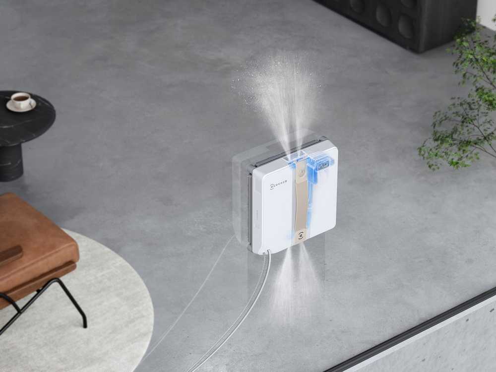 Dulkių siurblys Langų valymo robotas ecovacs winbot mini (balta)