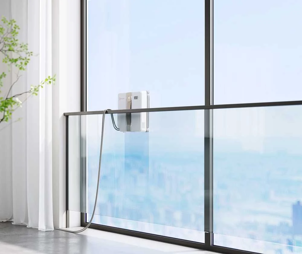 Dulkių siurblys Langų valymo robotas ecovacs winbot mini (balta)