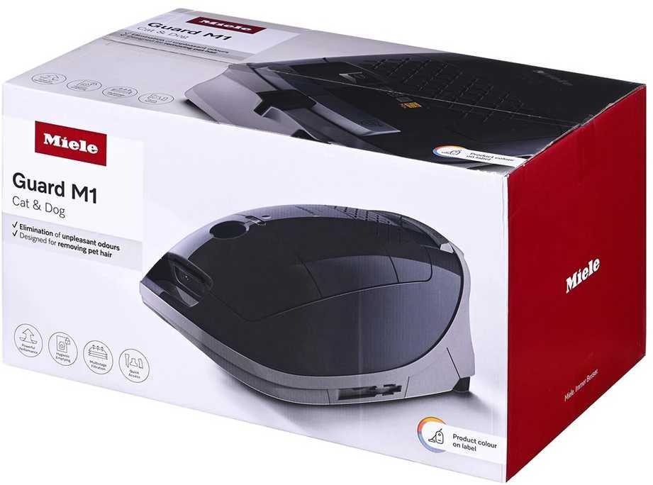 Dulkių siurblys Miele Guard M1 Cat & Dog, Juodos spalvos