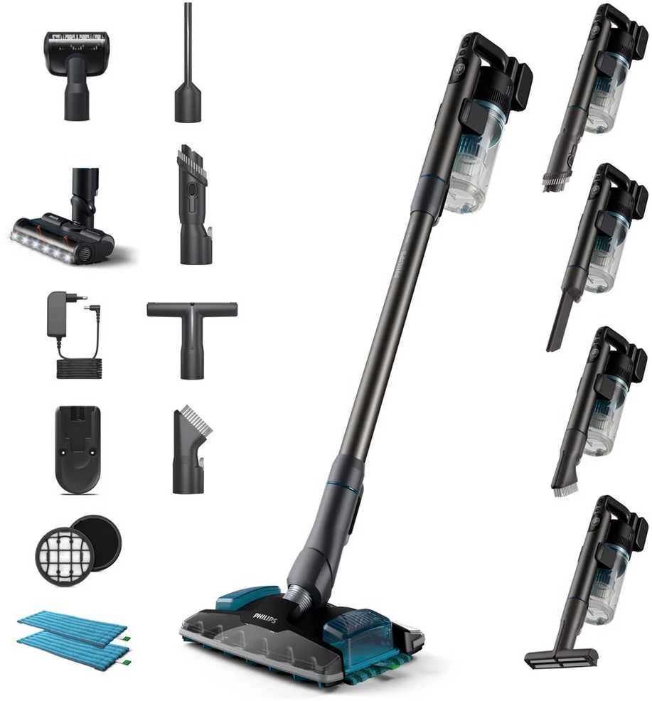 PHILIPS XC8057/01 Aqua Dulkių siurblys įkraunamas