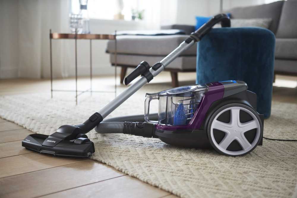 Dulkių siurblys philips fc9333/09 (650w; spalva violetinė)
