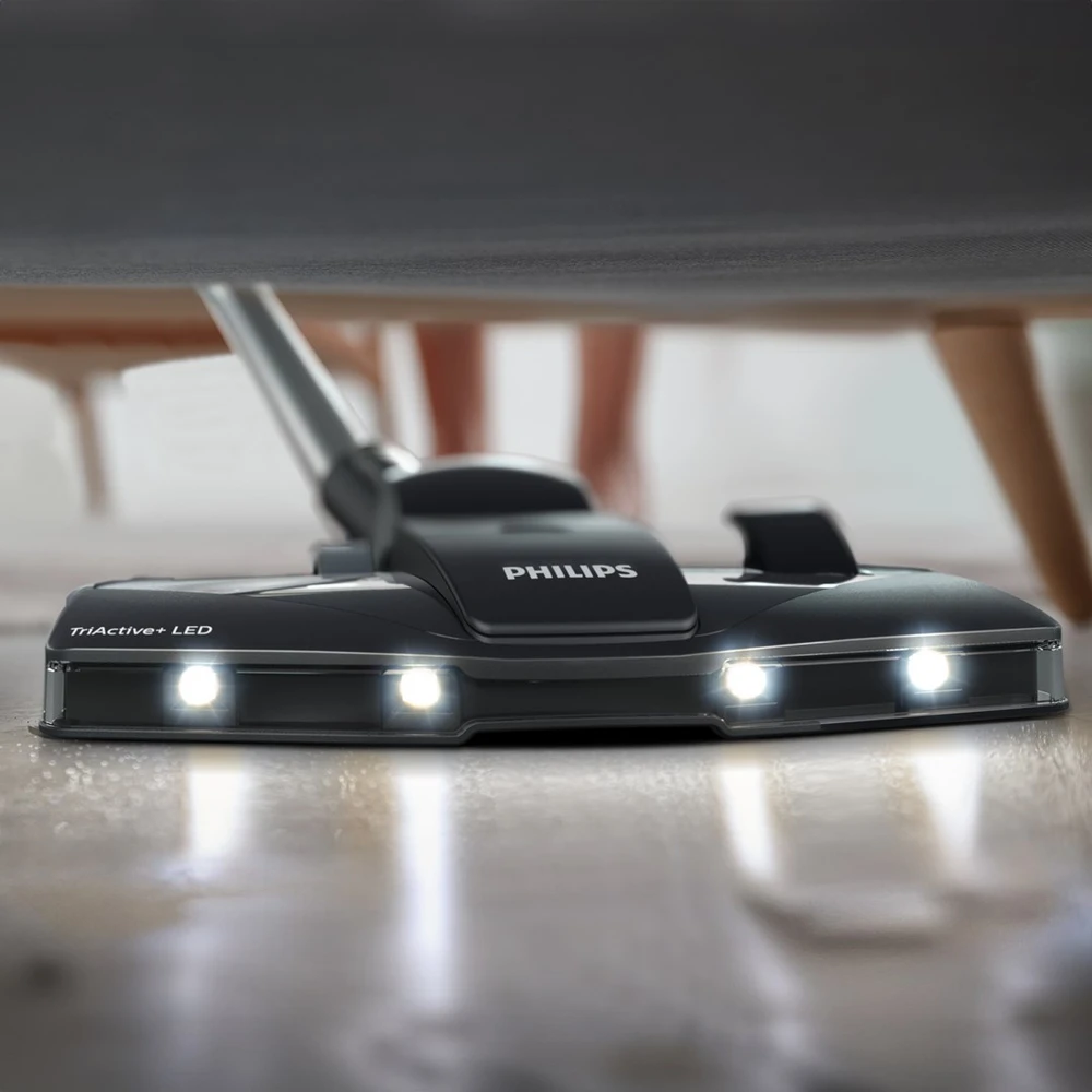 Dulkių siurblys su maišeliu Philips Performer LED 8000 serija XD8122/10, 900 W, „TriActive“